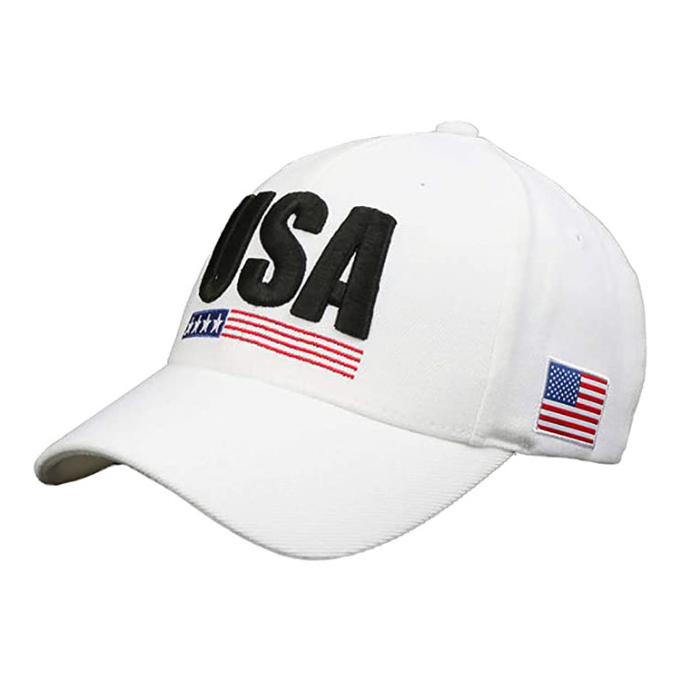 Quality Customize Flag Six Panels 60cm Embroidered Baseball Caps for sale