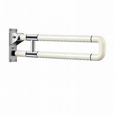 Quality Stainless Steel 200KG Handicap Handrails For Toilets Anti Slip Folding Toilet Support Rail for sale