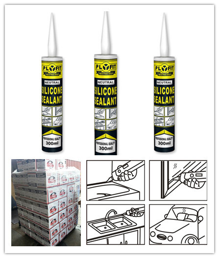 Quality Fast Drying Waterproof Silicone Sealant High Temp Silicone Sealant for sale