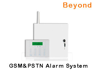 Quality LCD GSM PSTN 868mhz Security Alarm System with 16 Wired zones 31 Wireless zones for sale