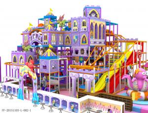 Quality Castle Theme Project for Kids Indoor Playground Equipment--FF-20151103-L-002-1 for sale