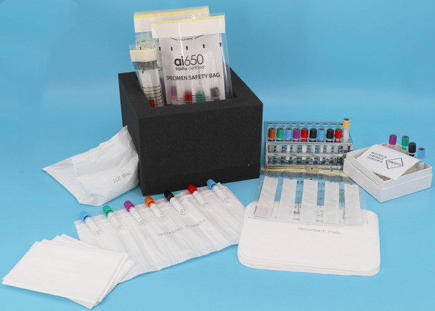 Quality Specimen Collection / Air Transport Kit Provide Complete Test Samples For Laboratory for sale