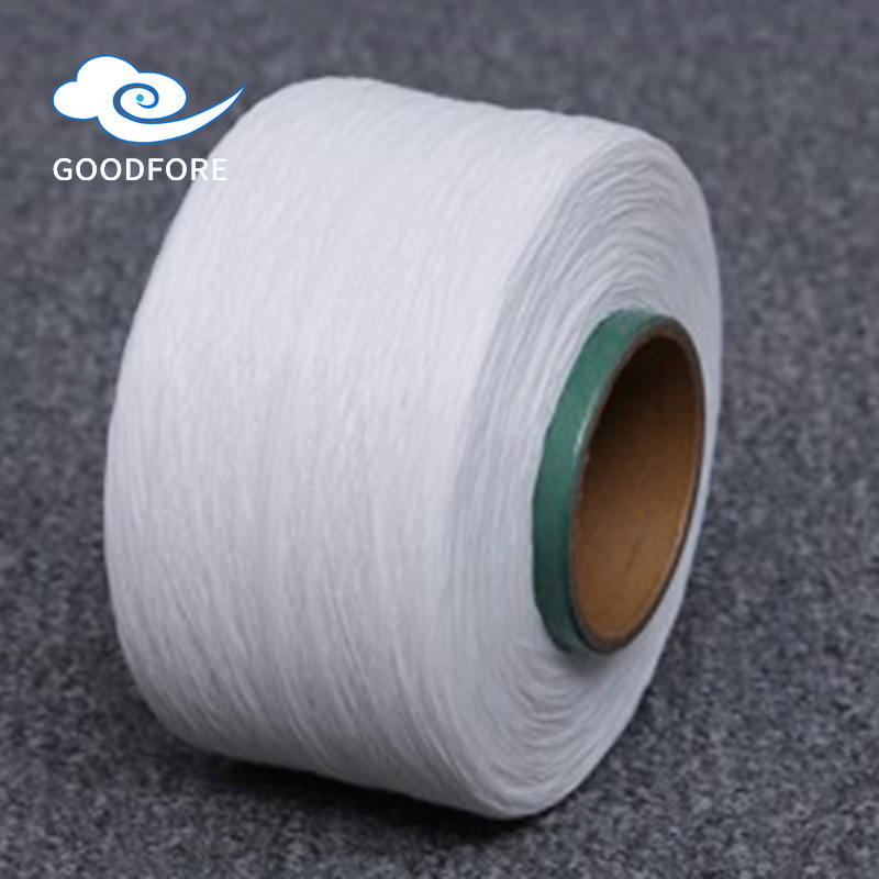 Quality 840D White Bright Spandex Yarn High Elasticity For Weaving Machine for sale