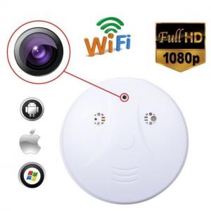 Quality High Quality Spy Smoke Detector Hidden Camera WiFi Remote Surveillance Monitoring DV MC37 960P 2MP Made In China Factor for sale