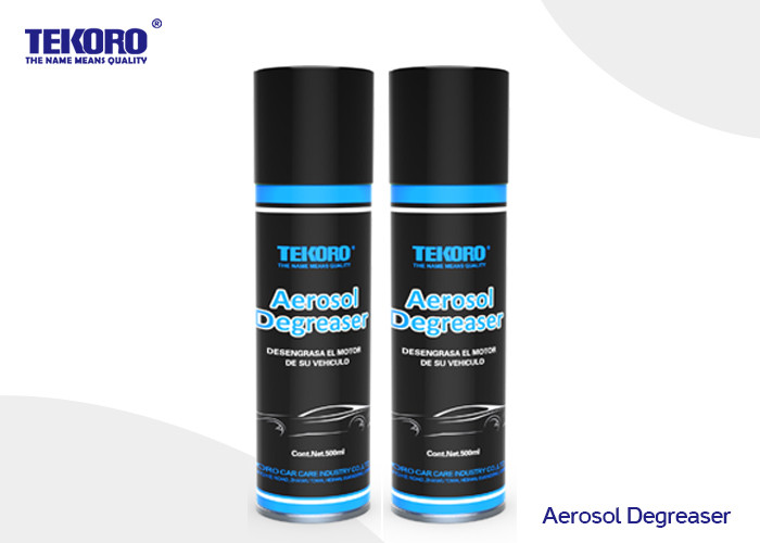 Quality Heavy Duty Aerosol Degreaser , Automotive Spray Cleaner For Removing Grease / Oil / Dirt for sale