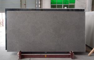 Quality Cement Grey Involves 12mm Quartz Vanity Top for sale