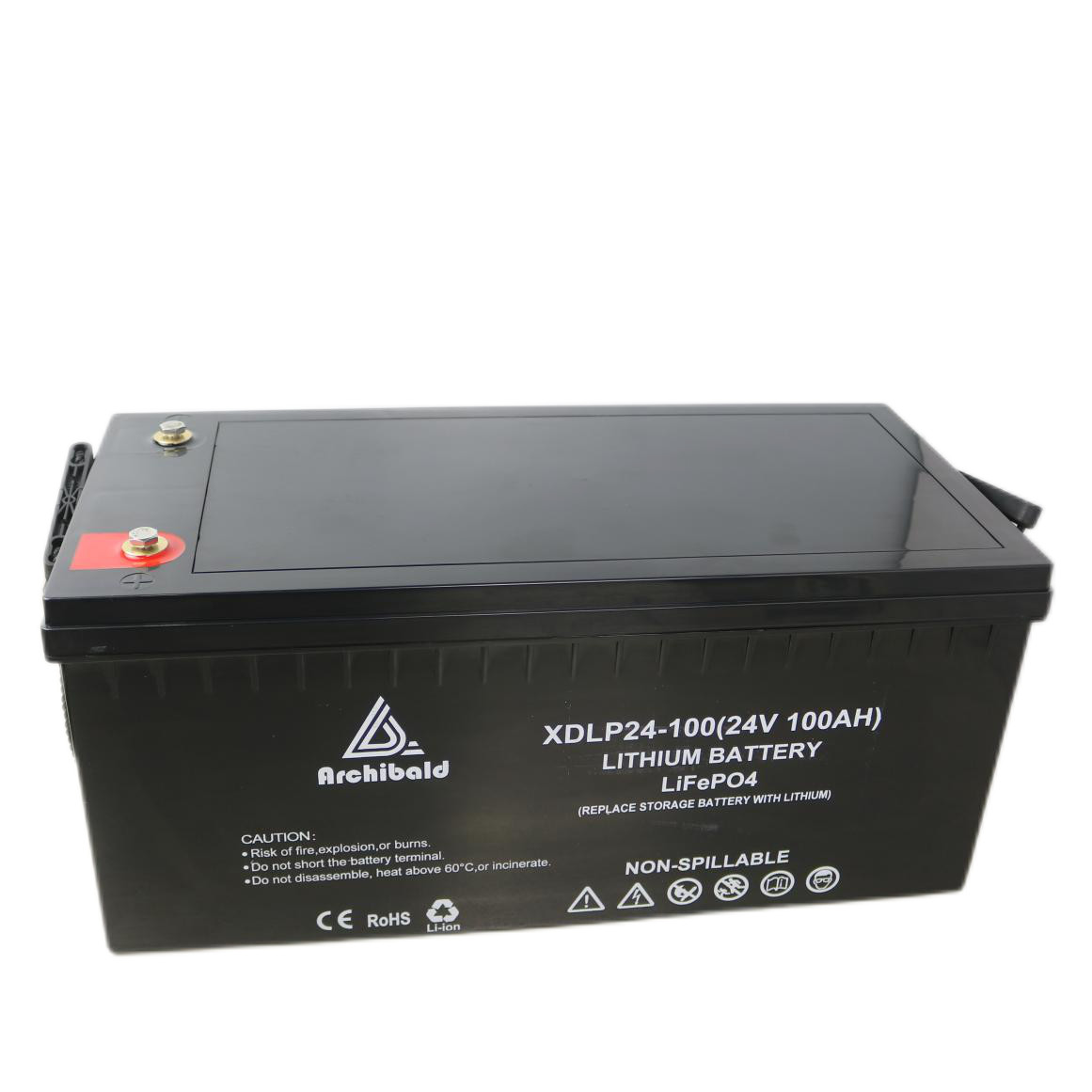 Quality Boats Lifepo4 Battery 24v 100ah OEM / ODM Long Cycle Life for sale