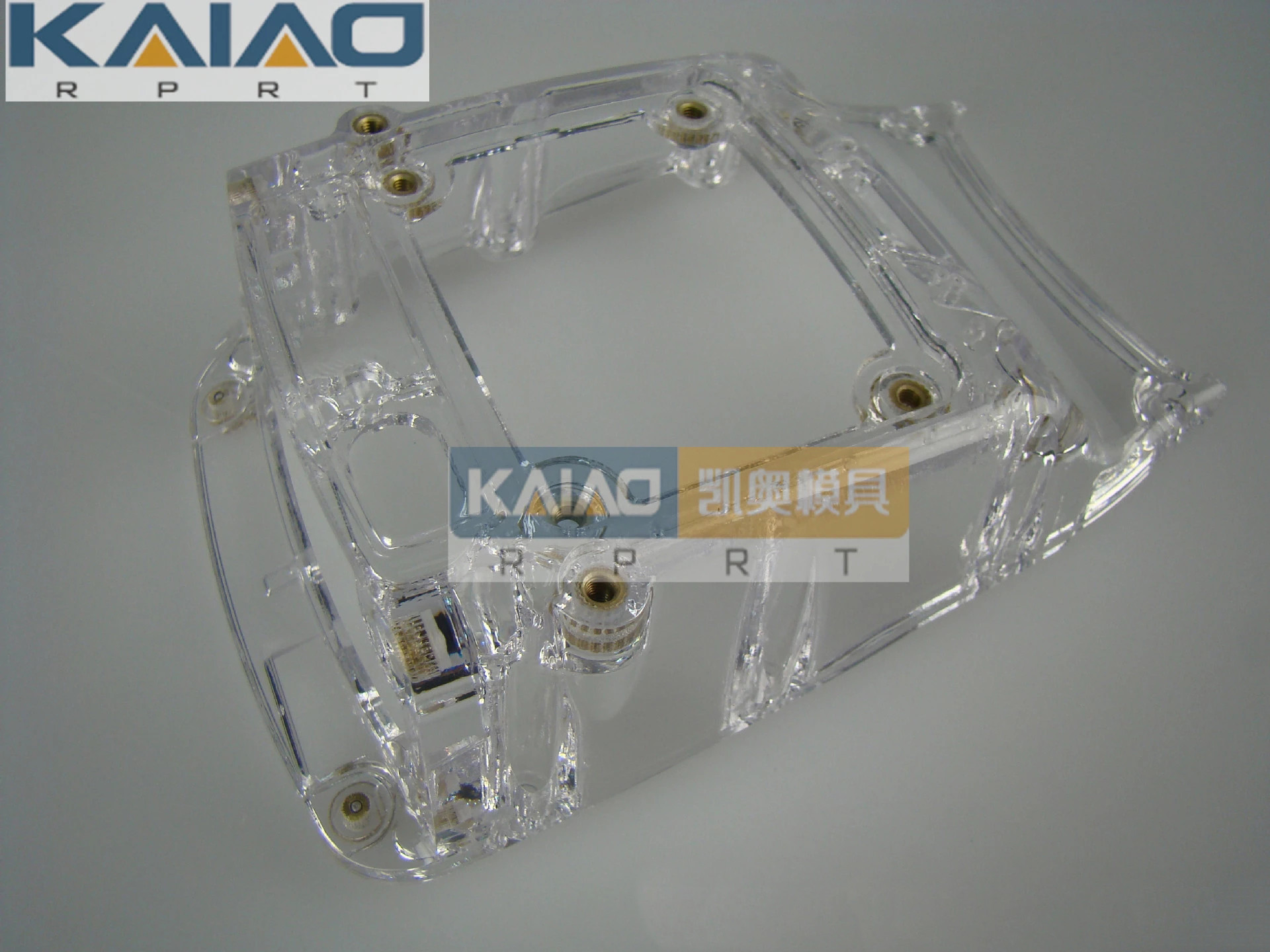 Quality Clear Lighting CNC Machining Rapid Prototyping Automotive Reflectors Use for sale