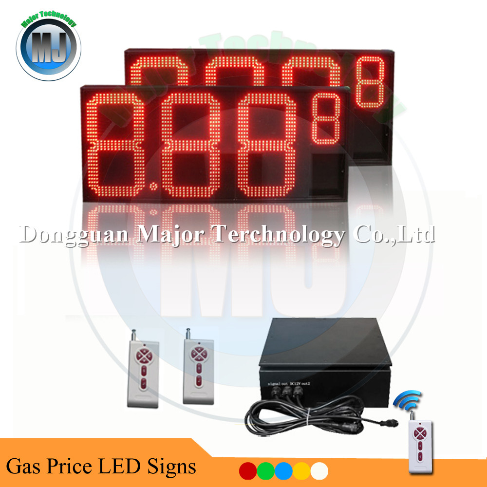 Quality Outdoor WIFI/RF Control Box for l Gas LED Price Sign for sale