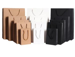 Quality Flexo Printing 40*30*10cm Retail Paper Shopping Bags for sale