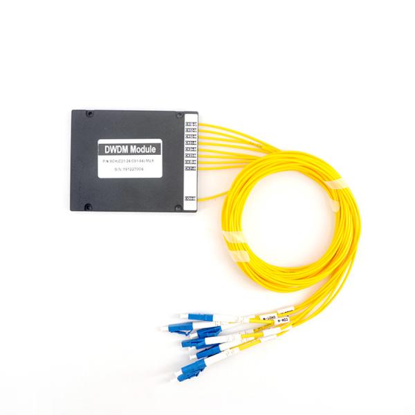 1530.33nm Lc Single Mode Fiber 8 Channel Cwdm Mux Demux Module