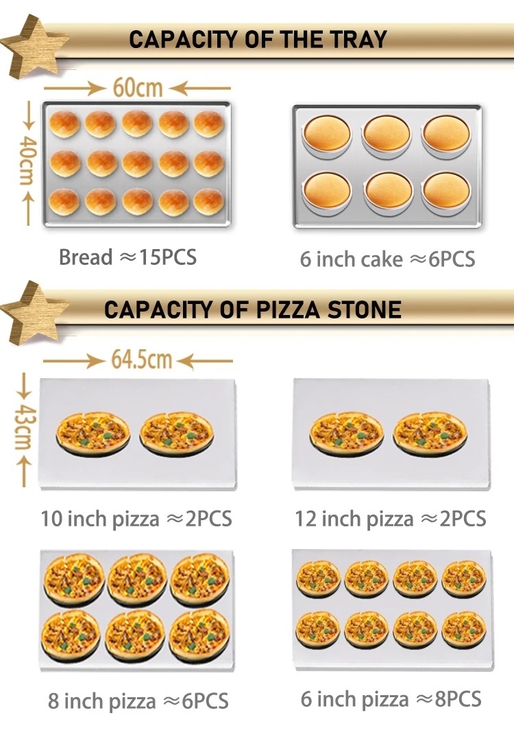 Standard Electric Oven for Baking Bakery Cooking Equipment