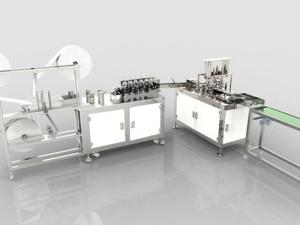 Automatic Non Woven Face Mask Making Machine Computer PLC Programming Control