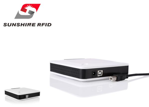 Buy Integrated RFID Reader Desktop , USB UHF Rfid Reader Writer With Free SDK / API at wholesale prices