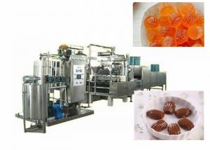 Quality Soft Candy Production Line , Automatic Filling Toffee Candy Machine for sale