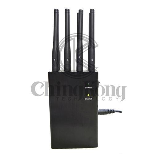 Buy Remote Control Handheld Signal Jammer Adjustable Power For Bluetooth Signals at wholesale prices
