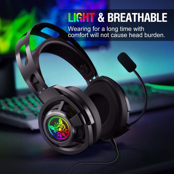 100mA 117dB 2.2m Onikuma M190 USB Gaming Headset