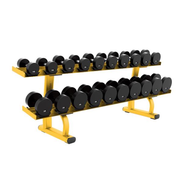 Gym Equipment Dumbbell Sets Rack Free 2 Layers Dumbbell Rack Set Rack for Sale