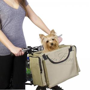 China Quality Over the Shoulder Carrier Bicycle Basket for Dog on sale