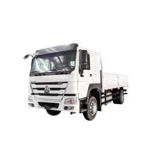 China Sinotruk HOWO Light Duty 4x2 Heavy Cargo Truck 290HP Box Truck Lorry Van Goods on sale