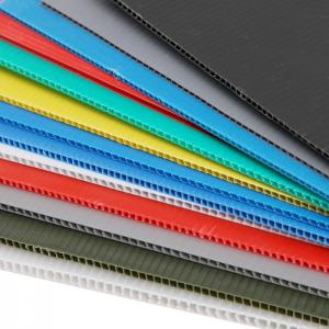 China Plastic Corrugate PP Hollow Board Polypropylene Hollow Sheet 2mm-12mm Thickness on sale