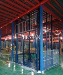 Quality Workshop Logistics Mezzanine Goods Lift 1000Kg Hydraulic Electric Lift Elevator for sale