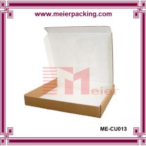 E flute customized brown kraft paper corrugated mailing box for baby clothing