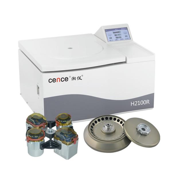 High Speed Refrigerated Centrifuge Machine H2100R Table Top Large Capacity Centrifuge