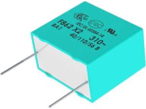 Quality 15.0 – 27.5mm Smd Film Capacitor , 310V 0.1uF Metallised Film Capacitors for sale