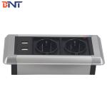 New design multimedia smart office use table plug socket outlet with usb for