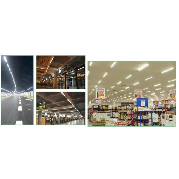 Popular 5ft 60W Weatherproof LED Fitting Quick Installation For Subway Station