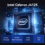 Intel Celeron Industrial Fanless PC With DDR3L 8GB RAM And Dual COM Linux