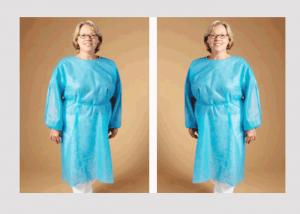 Quality Water Resistant Disposable Surgical Gown Ultrasonic Seam With Customzied Color for sale