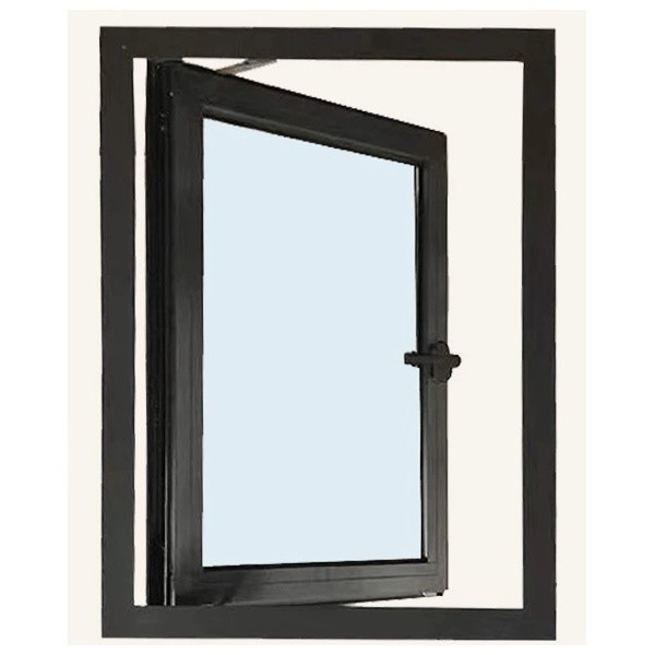 Customizable Small Aluminum Glass Casement Windows Manual Operation Method For Easy