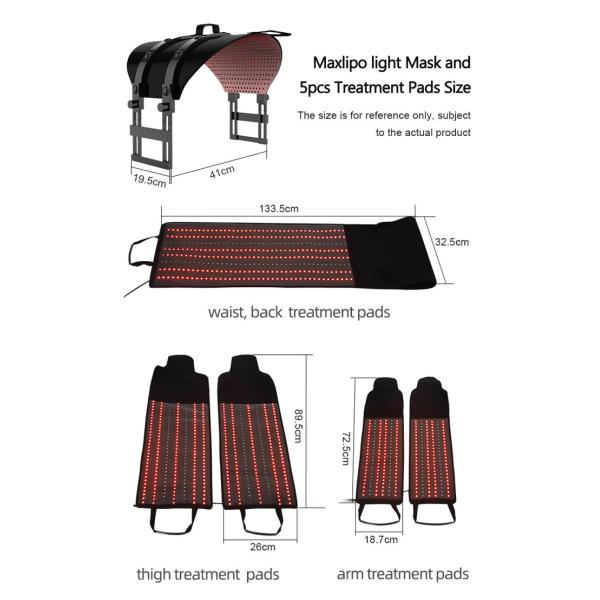 5D Lipo Laser Slimming Machine Infrared Red Lipo Pad Laser Lipo And Cavitation Machine