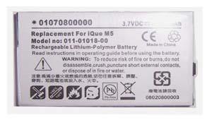Quality Garmin iQue M5 GPS battery 010-10567-08 for sale