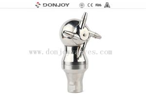 Quality 8MM Hygienic Sus316 Rotary Spray Ball 360° Jet Head for sale