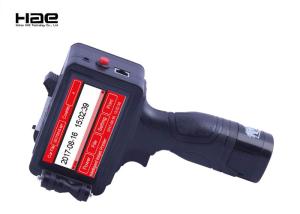 Intelligent Mini Handheld Portable Ink Printer , Handheld Inkjet Coding Printer Machine