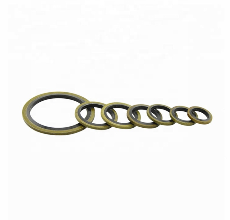 Rubber Silicone Metal Bonded Sealing Washers Custom Designed