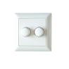 Dual Rotary 200W LED Dimmer Switch 50000 Hours for sale