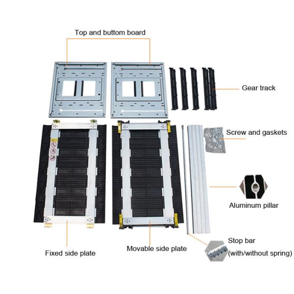Antistatic SMT PCB Magazine Rack With Metal Base 120 Degree Resistance