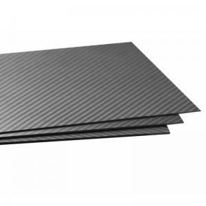 China ROHS 3mm 3K Carbon Fiber Sheets Matte Finish For Tripod on sale