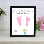 Memory Birthday Baby Birth Souvenirs Ink Handprint / Footprint Kit For Boys