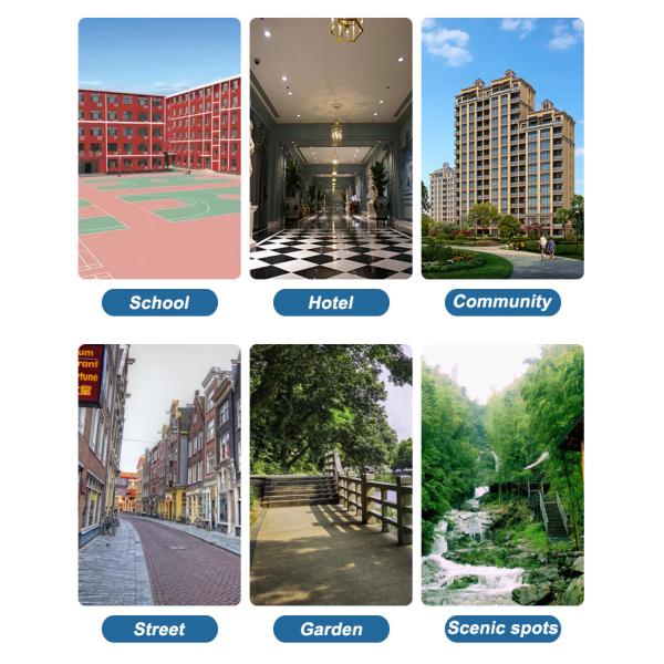 3 Colour Metal Waste Bin Creative Decorative Trash Bin For Backyard