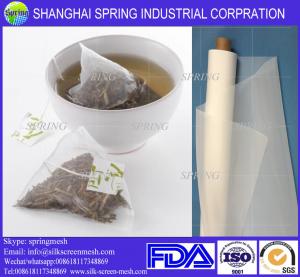 China Empty food grade biodegradable pyramid tea bags for sale/filter bags on sale