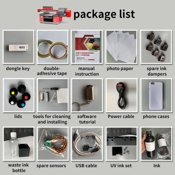 Customized Digital Flatbed UV Label Printer 300*600MM Unidirection / Bidirection