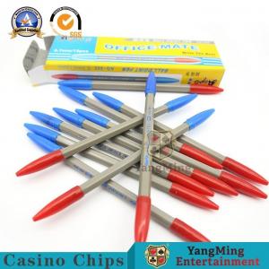 Quality International Casino Baccarat Computer System Red Blue Color Dedicated Record Pen Table Accessories for sale