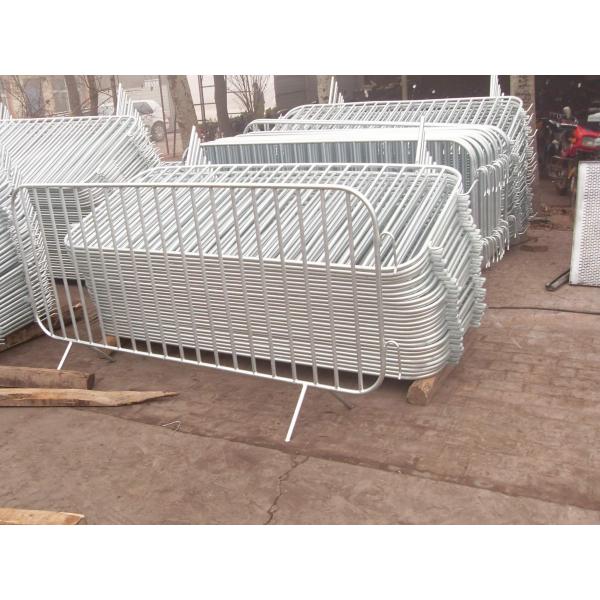 Bristain Standard Hot Dipped Galvanized Crowd Control Barriers Cross Foot