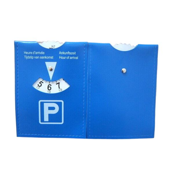 Universal Car Euro Plastic Parking Disc With Small Drawer Ice Scraper for Easy Parking