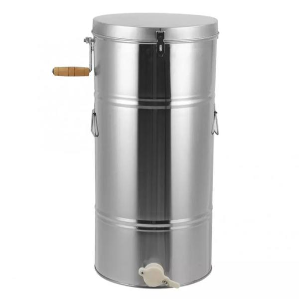 Two Frame Bee Honey Extractor Stainless Steel Material For Beekeeping